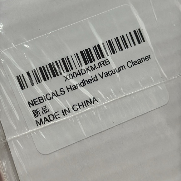 Nebicals Handheld Vacuum Cleaner – Portable & Powerful – New & Sealed - Picture 8 of 8